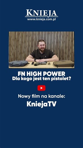 FN High Power - Who is this pistol for? #FNHerstal #HighPower #kniejakrakow