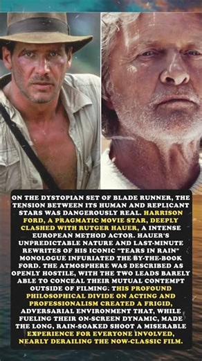 Replicant Rage: The Harrison Ford & Rutger Hauer Feud