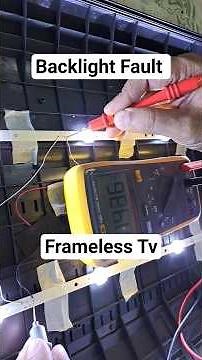 Fix Any Frameless TV Backlight Fault! 🛠️ #ledpanelrepair