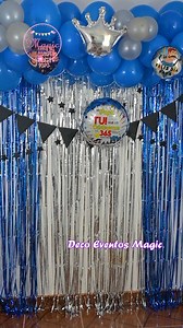 Cómo hacer una decoración con globos para el día del Padre! 🥳🎈👨Balloon decorations for Father's Day! 🥳🎈👨Aprende hacer una guirnalda por el día del Padre!🥳Learn how to make a Father's Day garland!🥳 #reelsvideoシ #DíaDelPadre #balloons #manualidades #decoeventosmagic | Deco Eventos Magic