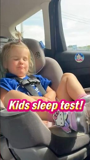 Funny😄｜Kids sleep test!｜If you're not gonna mess with your kid, why have one?｜Test del sueño 💤👶