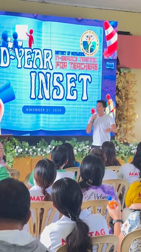 Energetic way to start the day! INSET Day 1 - Moalboal District Joef Cabanig Lapuerta ur the man!👏👏👏 | Maricel Reyes Sabandal