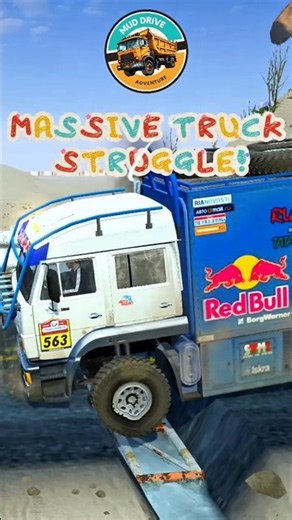 TOO HEAVY?! Kamaz Rally Truck Tows a Train Car Over a Reverse Speed Bump! | MudRunner & BeamNG