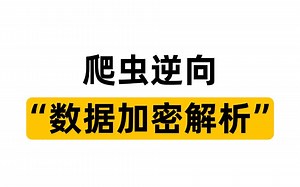 python爬虫高级逆向课程，包括md5加密、AES对称加密、RSA非对称加密、http加密等刨析，还包含多个网站、APP实战案例