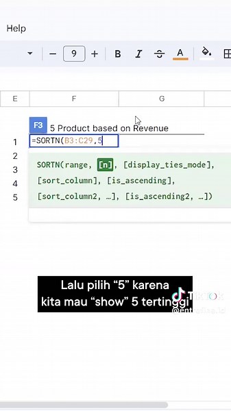 Formula Wajib Olah Data di Google Sheets