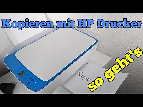Kopieren mit HP Drucker HP Deskjet 3639 kopieren Dokumente kopieren
