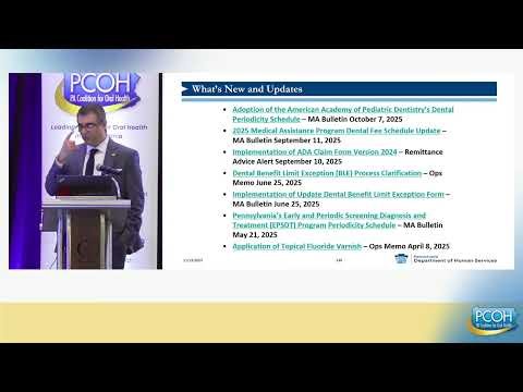 2025 PA Oral Health Summit: Dr. Sean Shamloo