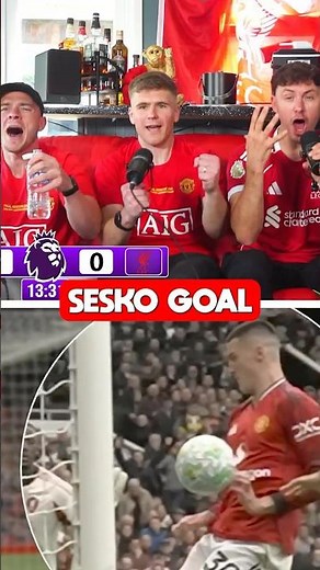 SESKO HANDBALL GOAL 😱 | Liverpool FURIOUS, United Fans GO WILD