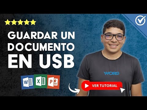 How to SAVE a Word, Excel, PowerPoint, or PDF DOCUMENT TO A USB DRIVE | 💻 Transferring Files from...