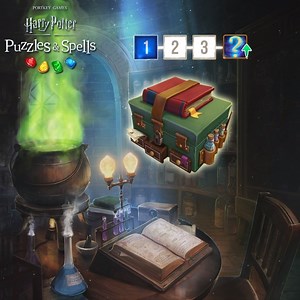 1.5K views · 53 reactions | Check out what’s brewing! Complete all puzzles in the Events tab to upgrade a spell. Complete Training Puzzles NOW ➡️ https://zynga.social/0823d | Harry Potter: Puzzles & Spells | Facebook