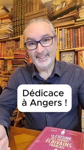 Je serai demain, samedi 15 novembre, en dédicace à la Fnac d’Angers, à partir de 15 h, pour mon dernier livre consacré à la « Cuisine des grands écrivains français ». Comme vous pouvez le voir, je suis bien préparé et j’espère que les Angevins seront nombreux au-rendez-vous ! #fnac @fnac_officiel @editionsdeboecksuperieur @angersinfo @angers.events @ville_d_angers | Marc Lefrançois