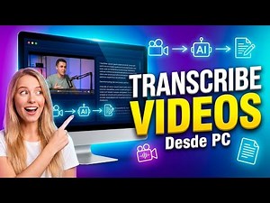 Como TRANSCRIBIR un VIDEO a TEXTO GRATIS 2026 ✅️