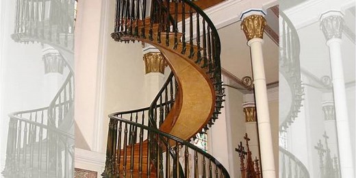 A “escada milagrosa” de São José é verdadeiramente miraculosa?