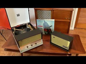 1950's Emerson Model 950 Vintage HiFi Tube Record Player Mid Century Modern Restored by Jimmy O