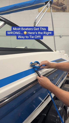 Master Docking with the Cleat Loop Trick
