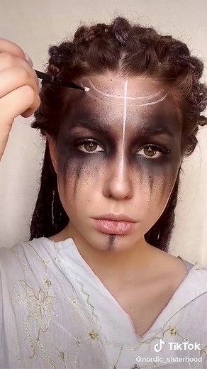 Inspirational Viking Makeup Tutorial by Our School Sister