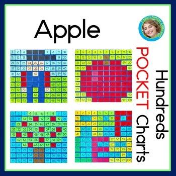 Apple Theme Math Johnny Appleseed 100s Hundreds Pocket Chart Mystery Pictures