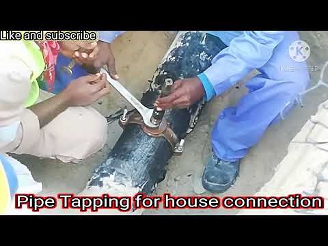 Pipe Tapping for house connection