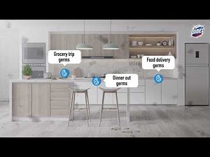 Disinfect multiple surfaces at home with Domex