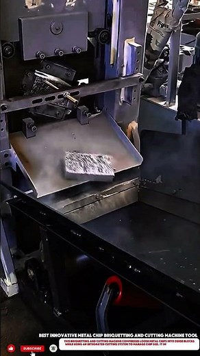 Best Innovative Metal Chip Briquetting and Cutting Machine Tool