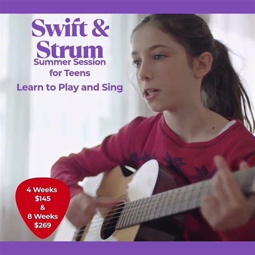 🎸 Swift & Strum – Summer Guitar Lessons for Teens - Beatrice