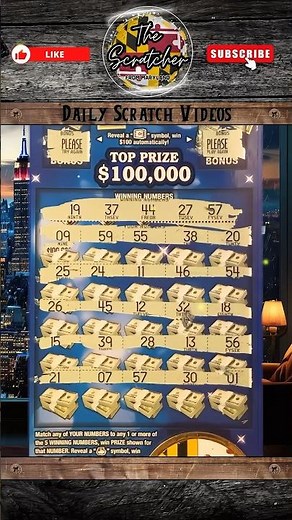🚀Ultimate Cash WIN 🎉| Daily Scratch 🗓️| Maryland Lottery | #scratchofftickets