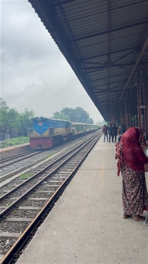 Scenes of railway traffic in Bangladesh