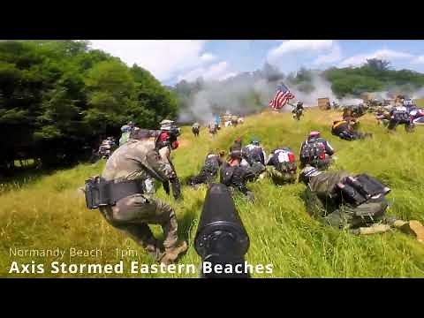 Skirmish I.O.N ALLIES Beach DDAY Paintball Invasion - 2022