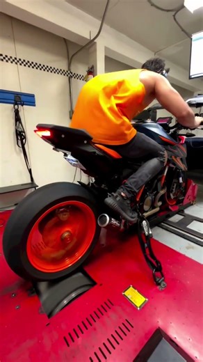 Super Duke power dyno test#automobile #turbobike #zx10r