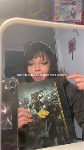 no im not performative i just kne if i included sctual weird ones like cosplaying, fursuiting or reading yaoi/yuri i would get hated on 🫩 #alt #nerd #pokemon #dinosaur #warhammer