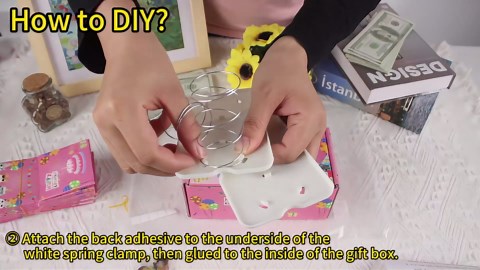 Birthday Surprise Box Gift Box for Money, Happy Birthday Surprise Gift Box Explosion for Cash, Exploding Gift Box with Confetti(9 Bounces), Explosion Gift Box for Couples/Parents/Friends