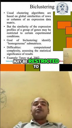 Bi-Clustering: Unveiling Gene Expression Sub-Matrices #video #shorts #reels #viral #neet #science