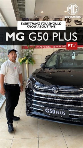 Everything You Need to Know About the MG G50 Plus – Pt. 1 Command attention from every angle. The MG G50 Plus boasts a dynamic front fascia—featuring a sharp panoramic windshield, bold geometric grille, and cutting-edge LED headlamps that elevate both style and function. 👀 Stay tuned for the next feature or drop by MG Cebu for a closer look! #MGCEBU #MGCebuMandaue #GenesisMotors #G50Plus | MG CEBU