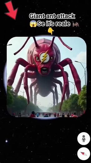 i found giant ant in Google map 😱#googleearth #googlemaps #shorts