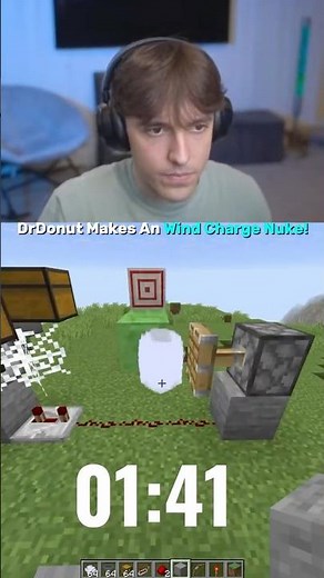 DrDonut Makes An Wind Charge Nuke!