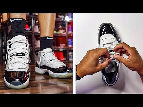 How To Lace Air Jordan 11 Retro High (8 EASY WAYS Tutorial)