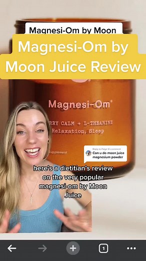 Replying to @Paige S Magnesium-Om by Moon Juice Review! 💤😴#magnesiom #moonjuice #magensiumsupplement #sleepsupplement #ltheanine #magnesium #magnesiumcitrate #magnesiumbenefits #greenscreen