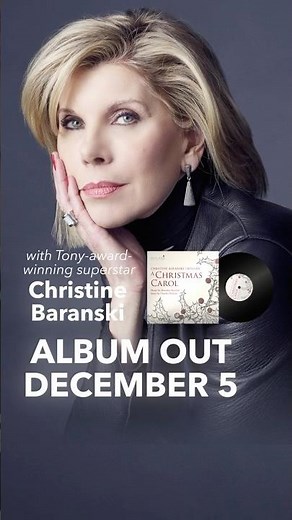 Today's the Day! Skylark's A Christmas Carol with Christine Baranski out now