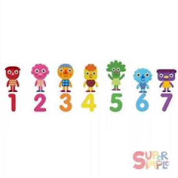 From KlickPin CF Seven Steps Noodle & Pals Kids Song Count Along Song for Preschool ESL EF
