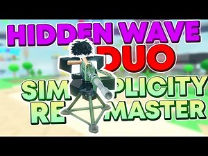 DUO HIDDEN WAVE TRIUMPH ON SIMPLICITY REMASTER | Roblox Tower Defense Simulator