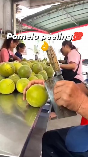 3.1M views · 7.8K reactions | Pomelo peeling #pomelo #citrus #fruit #resources | Things around blogs | Facebook