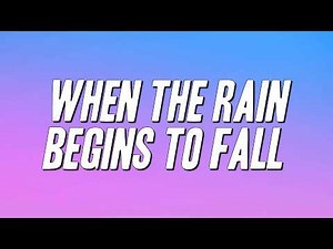 Jermaine Jackson, Pia Zadora - When The Rain Begins To Fall (Lyrics)