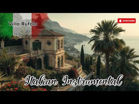 Villa Rufolo Ravello 🌊 Giardini Mediterranei & Amalfi Coast Dreamy Sunset Ambience