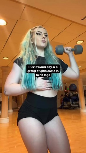 11K views · 53 reactions | but i wanna train legs梁 ••••••••••#gym #gymmotivation #workout #girlpower #workoutmotivation #girlswholift #legday #relatable #legs #gymgirl #pov #workoutoftheday #gymgirls #upperbodyworkout #armday #gymhumor #gymgirls #gymreels | Hanime. fit | Facebook