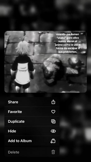El significado del anime en mi vida
