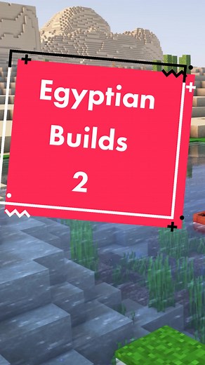 Egyptian Build Ideas for Your Minecraft World #minecraftbuilding #minecraft #minecraftideas