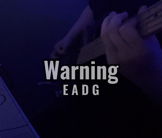 #greenday #warning #bass #music #cover #song #guitar #songs #fyp