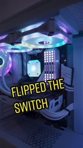 Clean White Corsair PC Gaming Computer Build