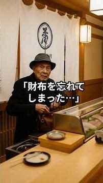 『お代は結構です』赤字寿司屋が救った老人…後日、店を囲んだ黒塗りの車の正体 #60代#70代 #80代 #スカッとする話
