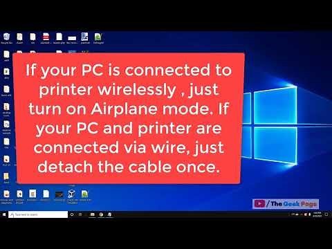 Another Computer Is Using the Printer error Fix in Windows 10 / 11